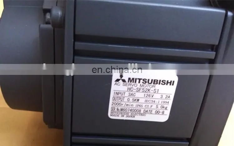 500W Mitsubishi servo motor HC-SF52 for flat knitting machine