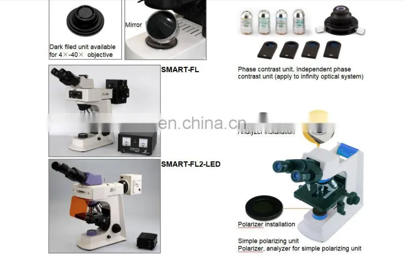 Drawell Smart Series Laboratory Electron Microscope 1000X Price