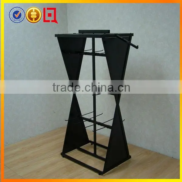 Metal custom display rack for belt