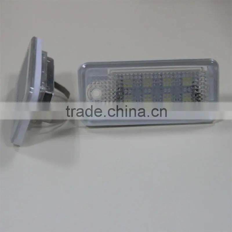 6000K License Number Plate Light Lamp For A3 S3 A4 S4 B6 B7 A6 S6 A8 Q7 NO Canbus Error E8