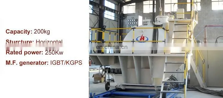 Nickel alloy induction melting furnace