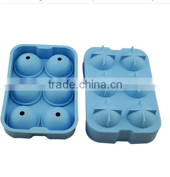 Silicone Jelly Popsicle Muffin Ice Cube Tray Mould Fancy Different Shape Tray 6