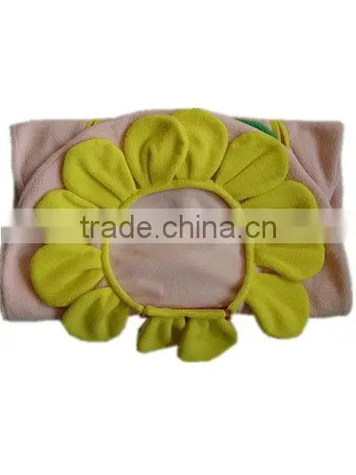 70cm super soft plush pink baby towel
