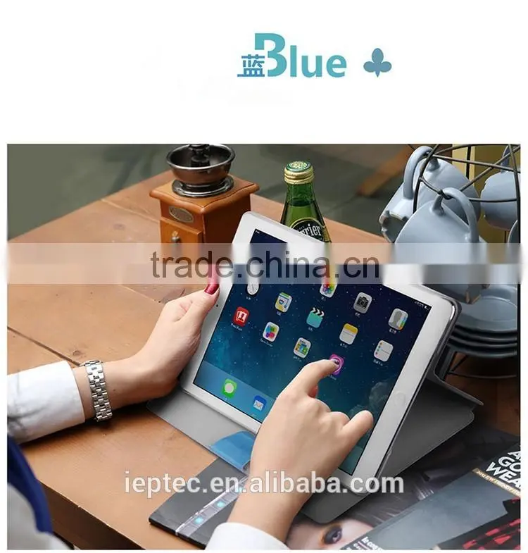 MOFi 2 in 1 Multi Stand Leather Detachable 3-Flip Case for iPad air Tablet Cover