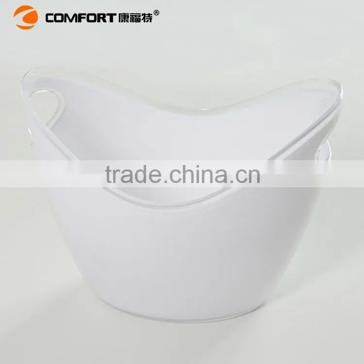 Plastic boat shape ice buckets for beer