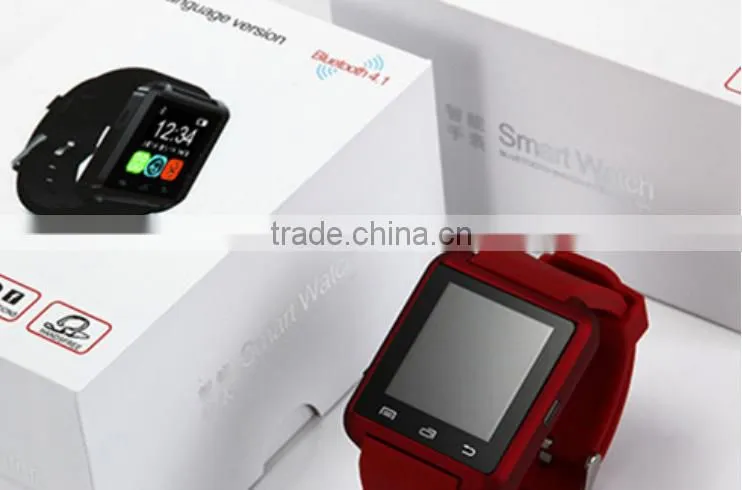 U8 Smart Watch 2015 1.48 inch TFT touch screen bluetooth watch for Android OS only with good price u8 bluetooth smartwatch