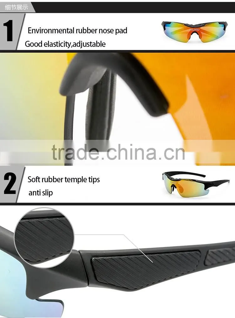 Fashion-designer bicycle sport RX insert myopia UV400 sunglasses