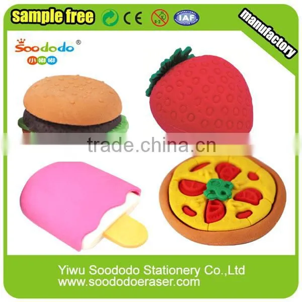 different design finger shaped erasers factory
