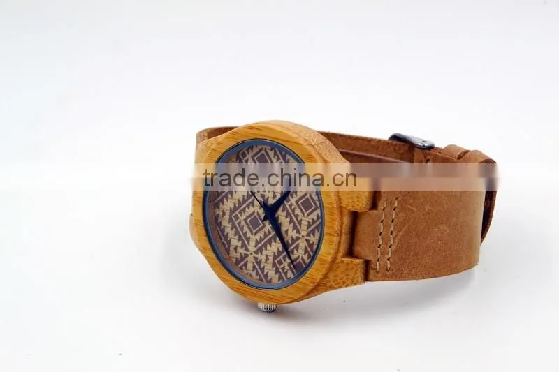 Smart watch made wood watches men natural wooden wrist watch for men or women