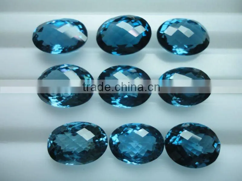 London Blue topaz, gemstones, semi precious stones
