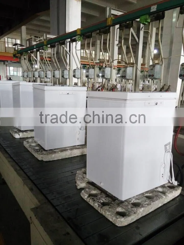 300L ice cream freezer glass door freezer display freezer