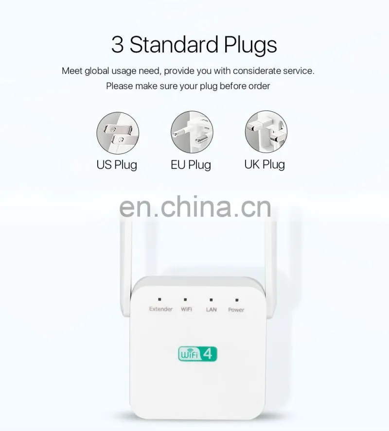 ALLINGE XYY380 Lte Signal Booster WD-R611U Long Range Gsm Wireless 300Mbps Wifi Repeater