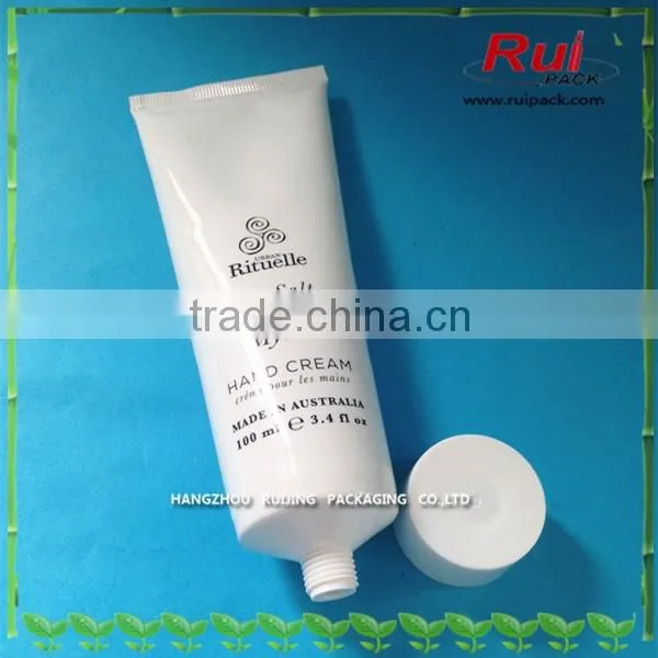 38mm diameter Laminated tube with wall screw cap, Black offset printing tubes
