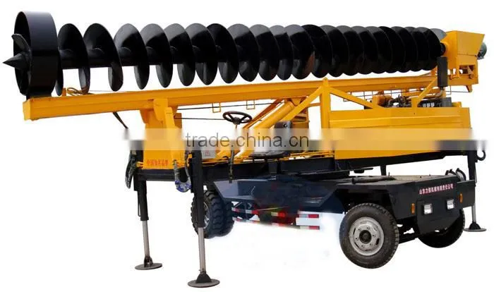 Widely used!HF360 wheel type rotary pile drilling equipment