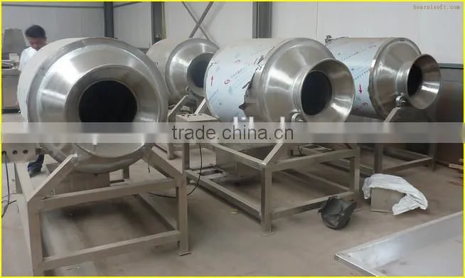 multifunction Vacuum Roll Rubs Machine , Vacuum Roller Kneading Machine , Vacuum Meat Roll Kneading Machine
