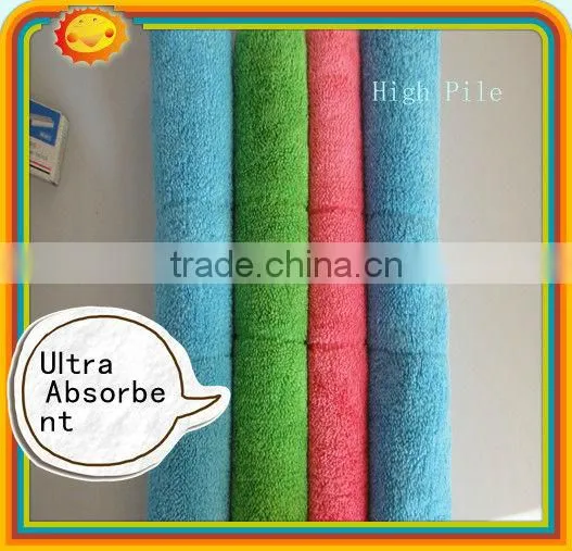 super soft coral fleece fabric towel for car cleaning