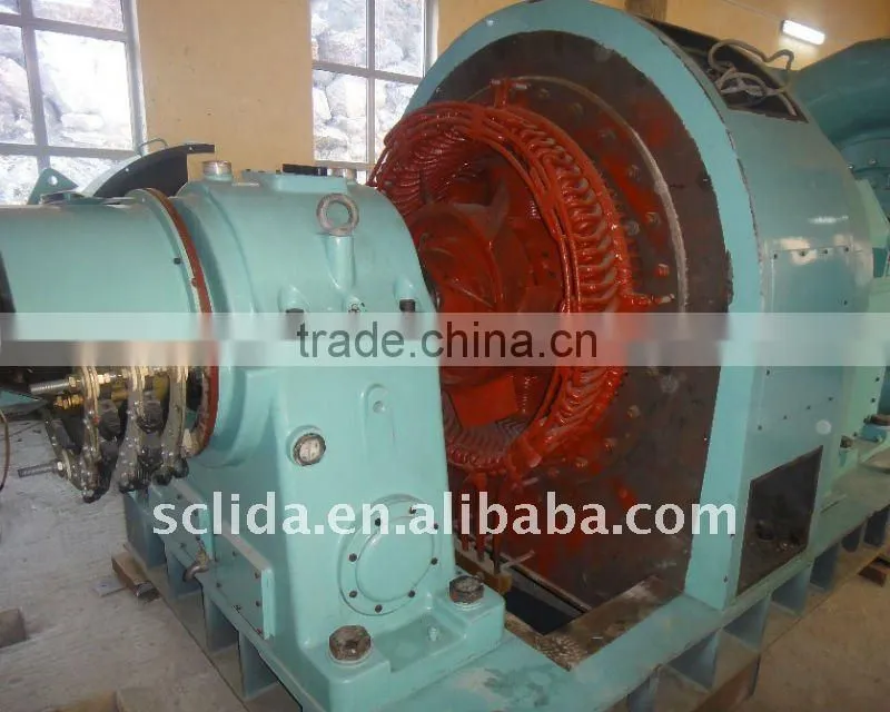 Turgo Turbine & Alternator and Governor of Hydro Power
