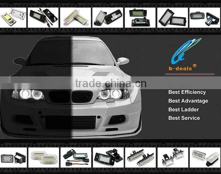 New type E65 E66 745i, 750i, 750Li, 760Li car License Plate led bulb for bmw