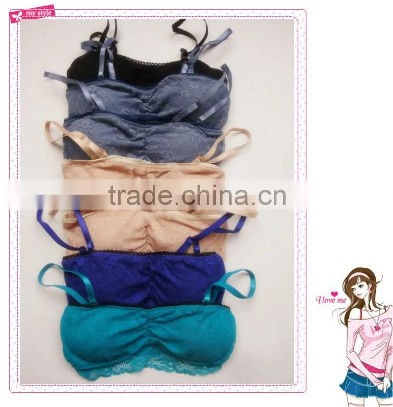 Fashion Strapless Bra W/ Thong Set