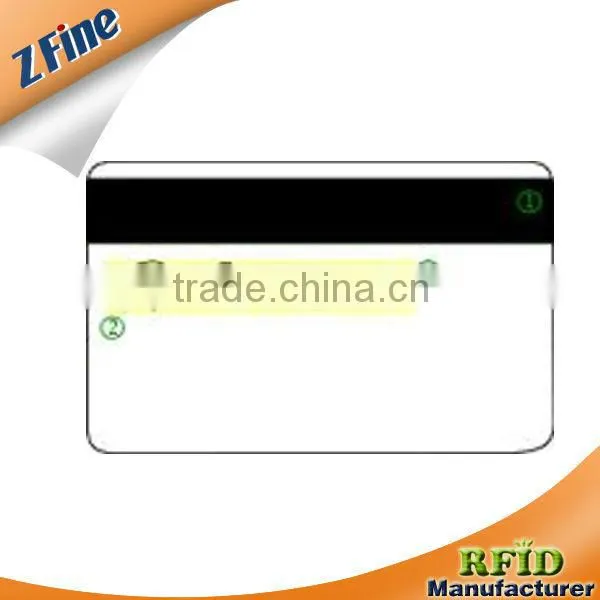 Loco&Hico Magnetic stripe plastic smart cards for security