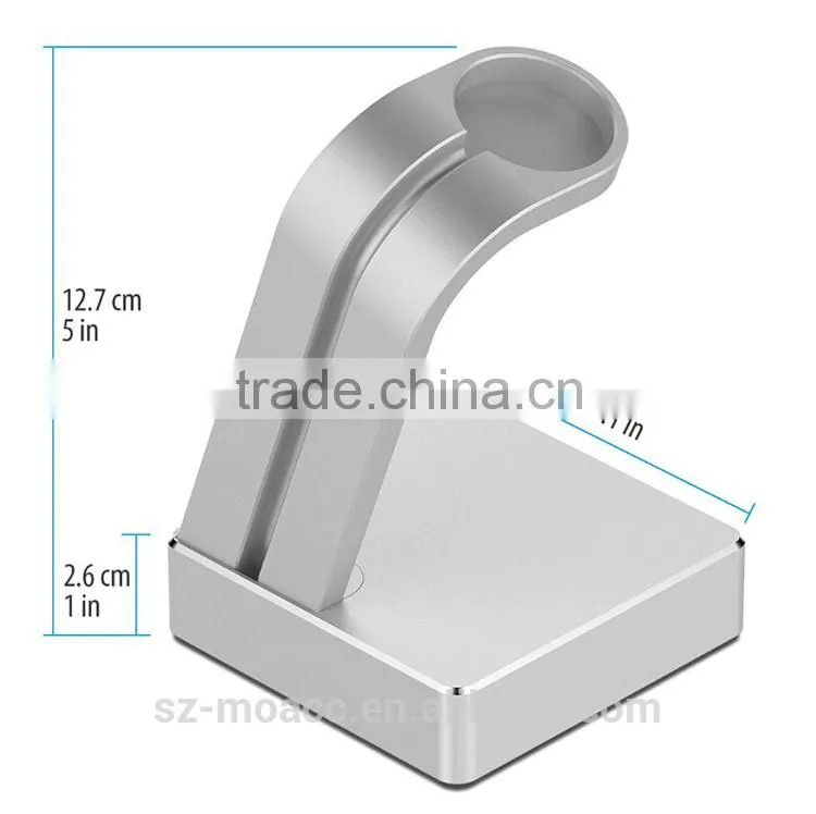Factory price Aluminum Stand for Apple i Watch,metal display stand for apple watch