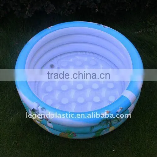 inflatable frog kids play pool