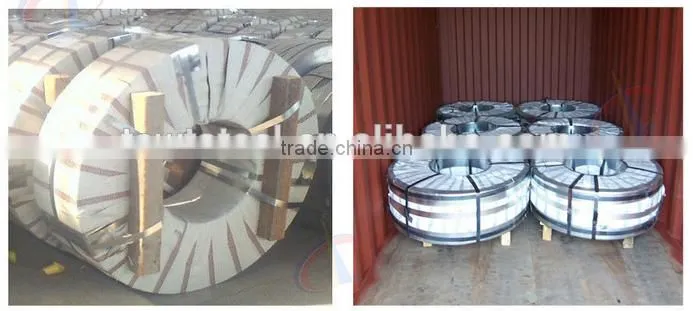mild hot dipped galvanized steel strip