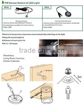best dimmable led switch touch on/off sensor