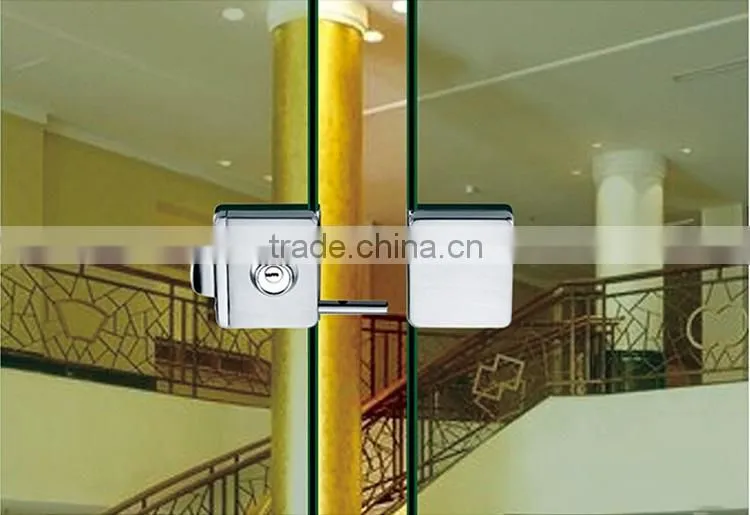 Stainless steel glass door lock KG-06D