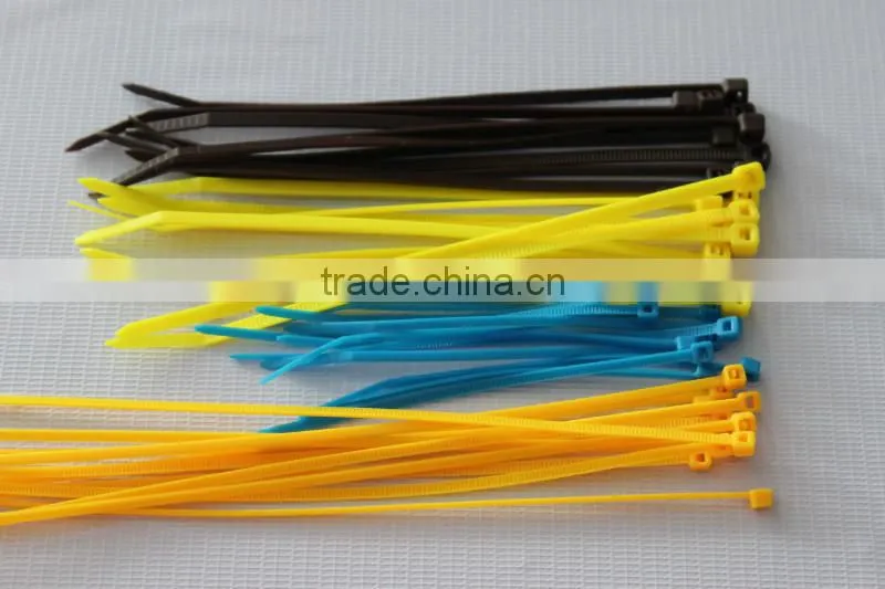 plastic Colorful Cable Ties with label