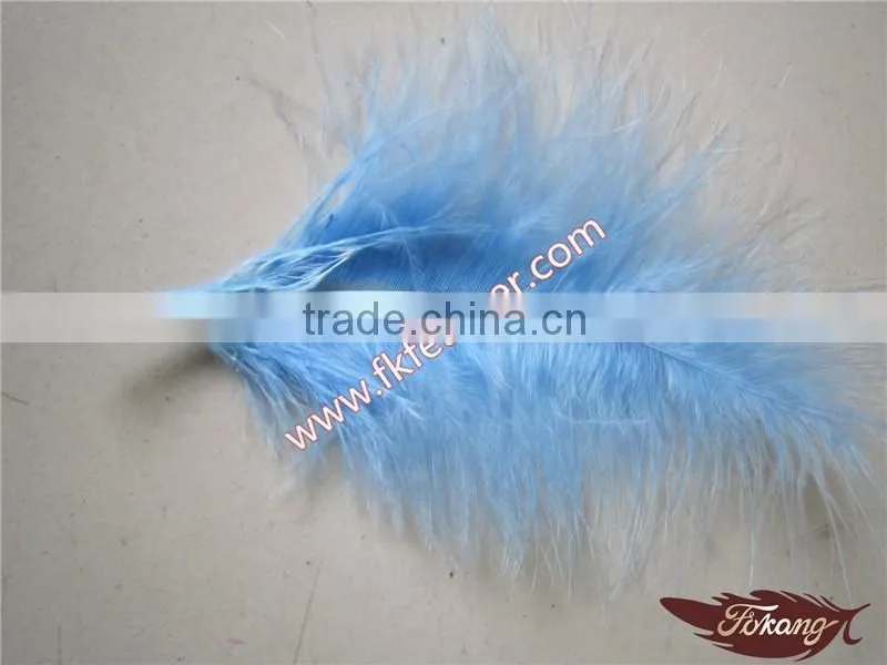 Wholesale Cheap DIY Craft Turkey Marabou Feather For Feather Mask And Feather Boa