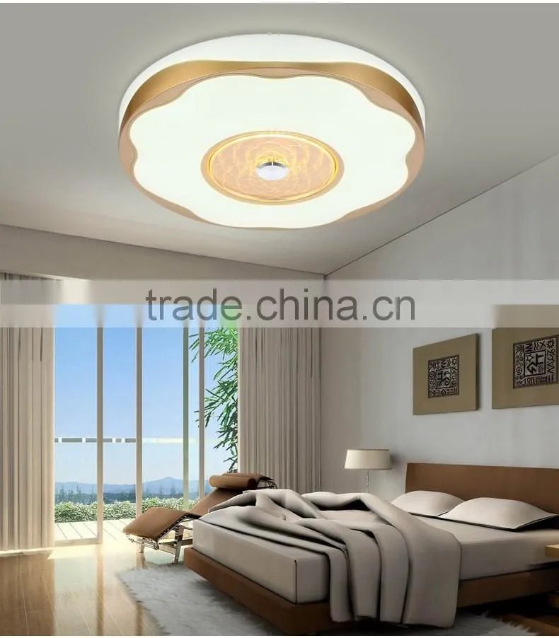2016 hot sales surface mounted led ceiling light big round for living room