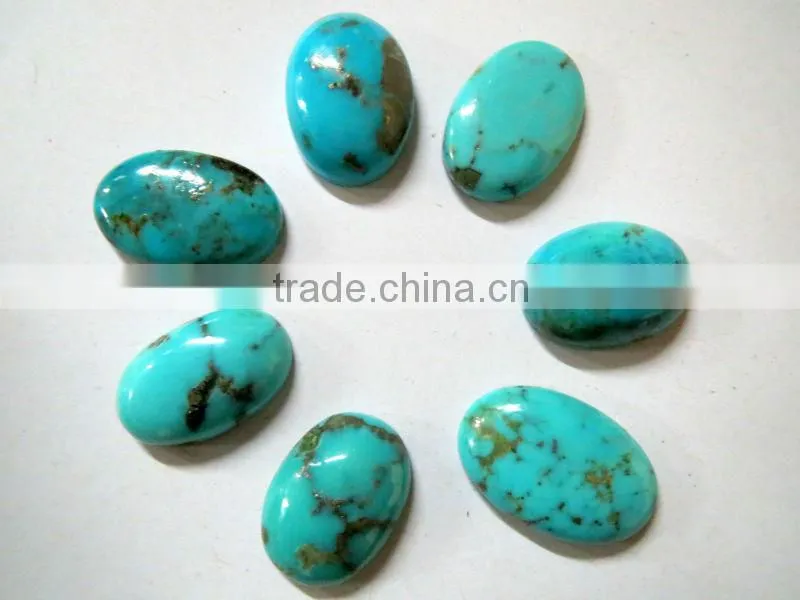 RARE Natural Persian Iran Turquoise Gemstone Cabochons