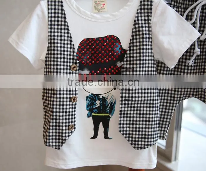 New Fashion Children Tshirt Suit, kids sets