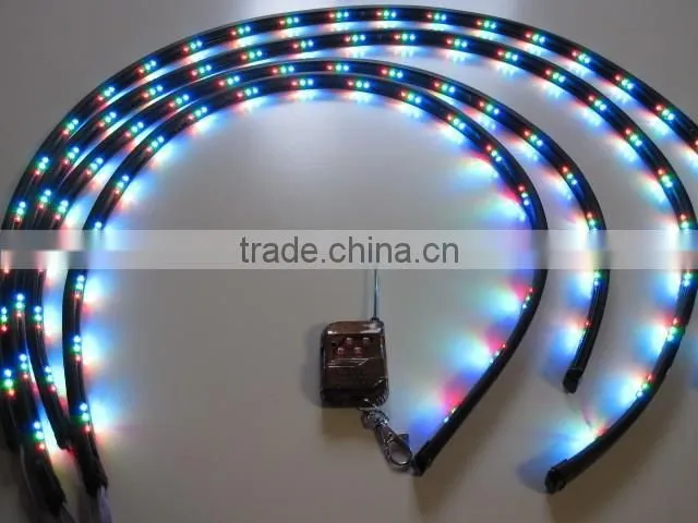 LED Undercar Underbody Underglow Kit Neon Strip Car Body Glow Light