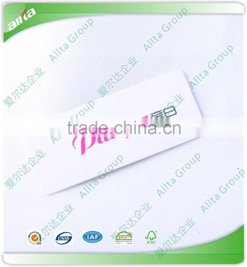 China cheap hang tag custom, clothing label maker, private label manufacturers