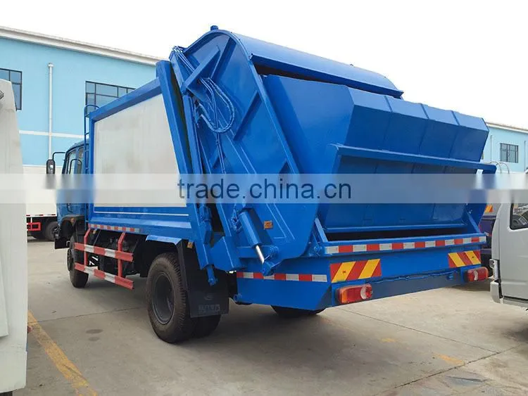Small garbage truck 8~12 m3. Garbage truck for sales. Compactor garbage truck price