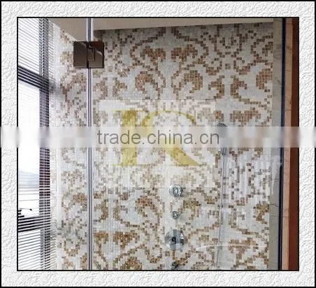 Popular shell mosaic tile interior decorative material different types