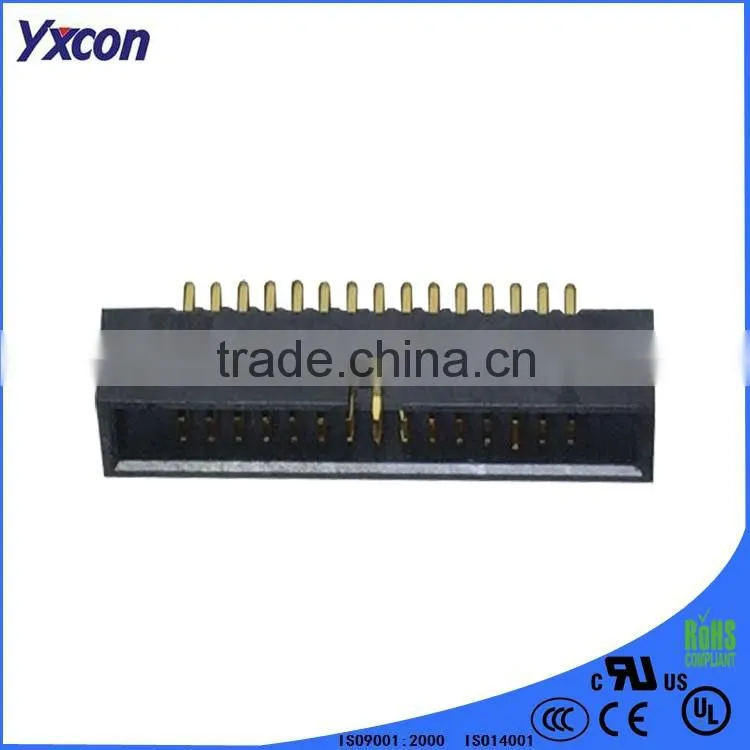 Pitch 1.27mm height 4.9 dual row straight box header connector