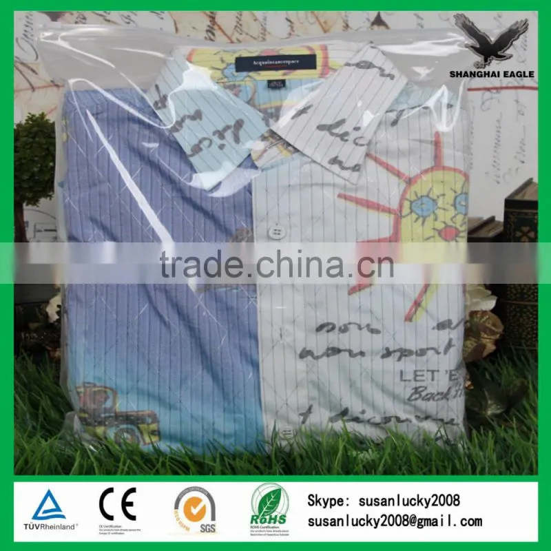 T-shirt pvc plastic packing bag