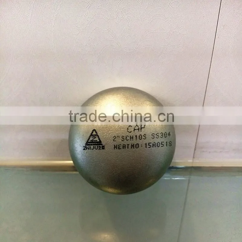 Stainless Steel Buttweld End Cap DN900 36 inch Vacuum Fittings SS