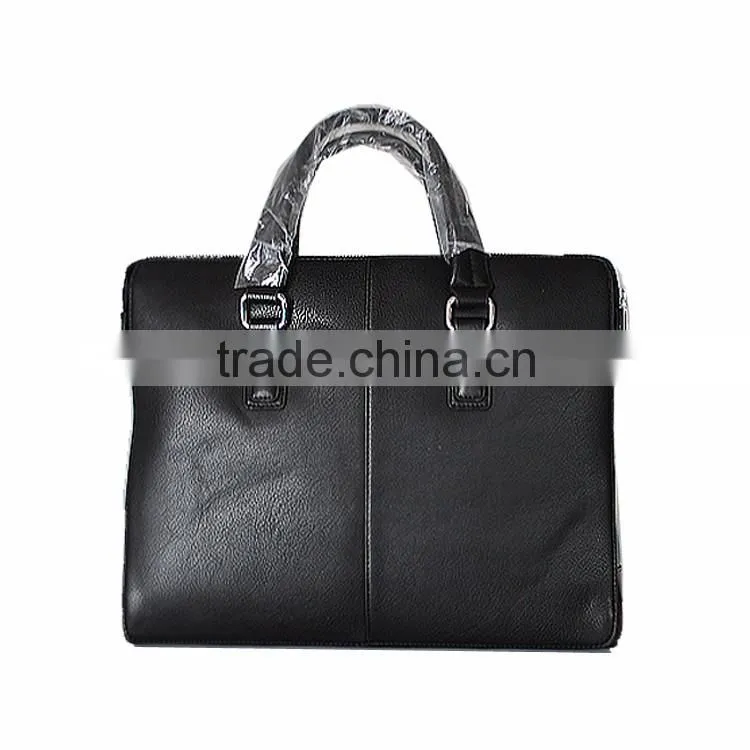 2016 newest large elegant office men pu leather handbags