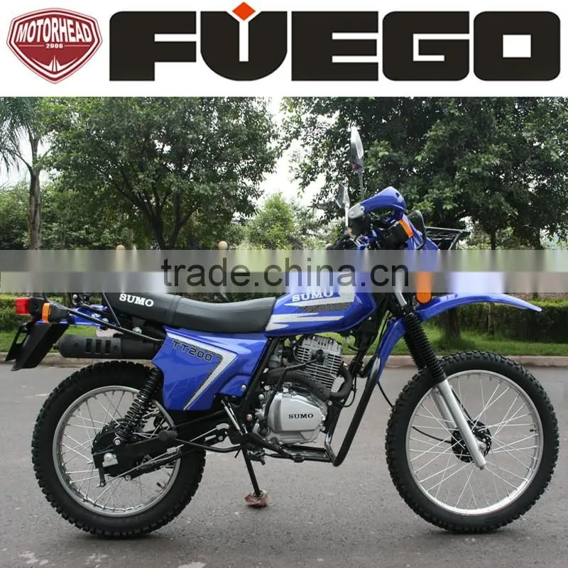 Enduro Motorbikes 200CC International 5 Gears Cargo Racks Review Mirrors Bumper Motorcycle