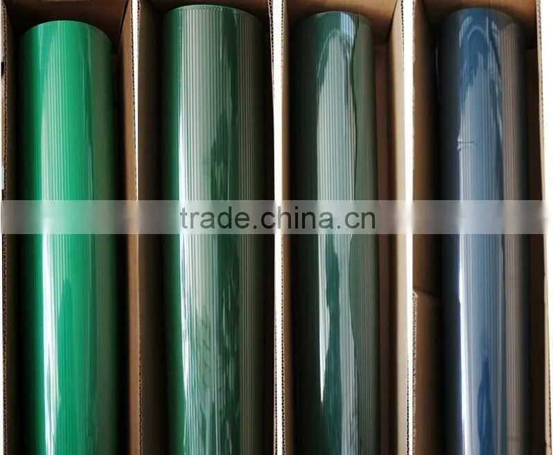 Promotional shutter gradation pattern decorative film for home,office platform glass door and window ,privacy decorative film