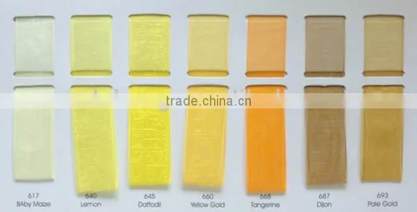 Colorful Organza Ribbon
