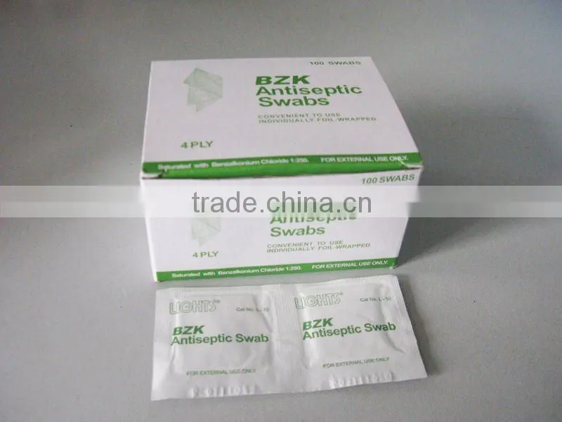 BZK antiseptic swab L 10