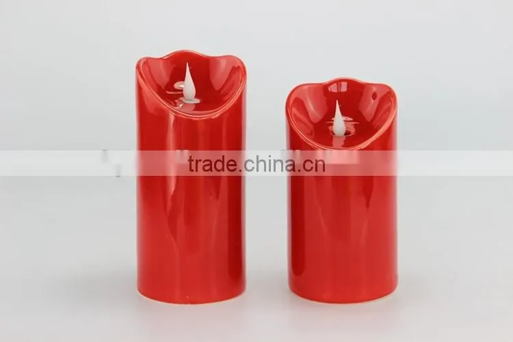 Wholesale Cheap OEM Ceramic LED candle for Home Decoration