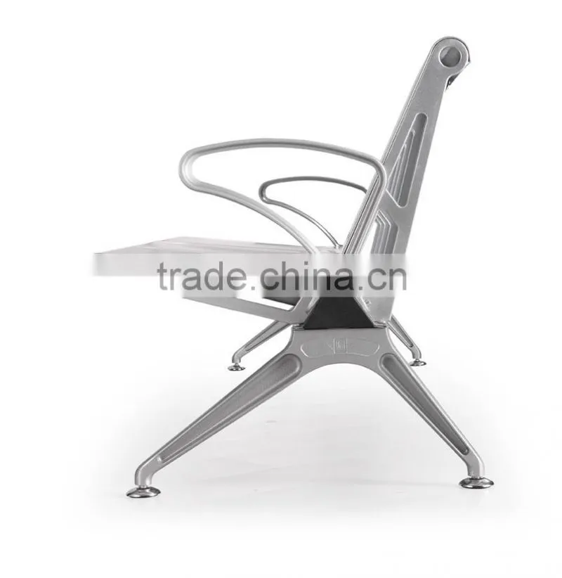 Popular hospital stainless steel chairs tandem