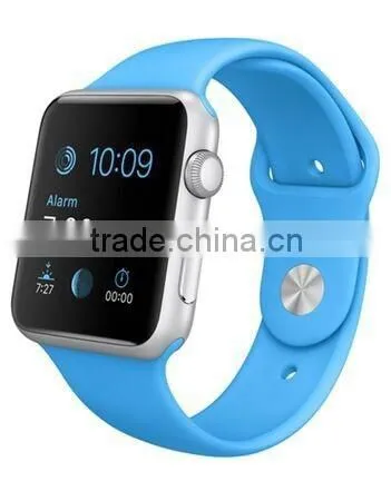 2016 Most fashionable multifunctional metal plating 1.54 inch MTK6260 A A1 smart watch for mobile phone