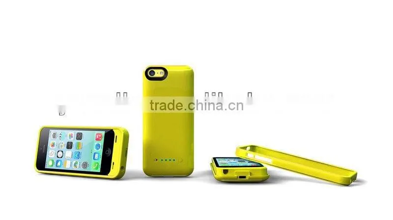 2600mAh External Backup Power Battery Charger Cover Case For Apple Iphone 5c